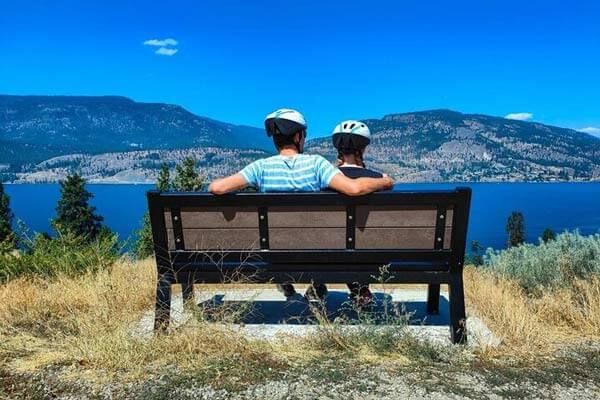 Okanagan Lake Views Guided E-Bike Tour